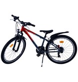 Volare XC Race Kinderfahrrad - 24 Zoll - 21 Gang - Rot/Grau