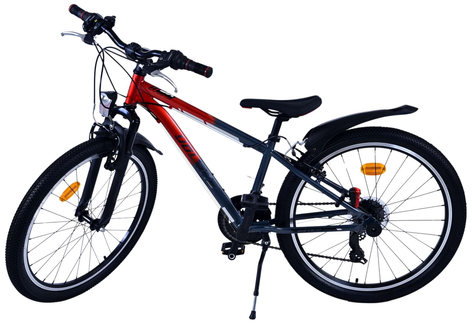 Volare XC Race Kinderfahrrad - 24 Zoll - 21 Gang - Rot/Grau