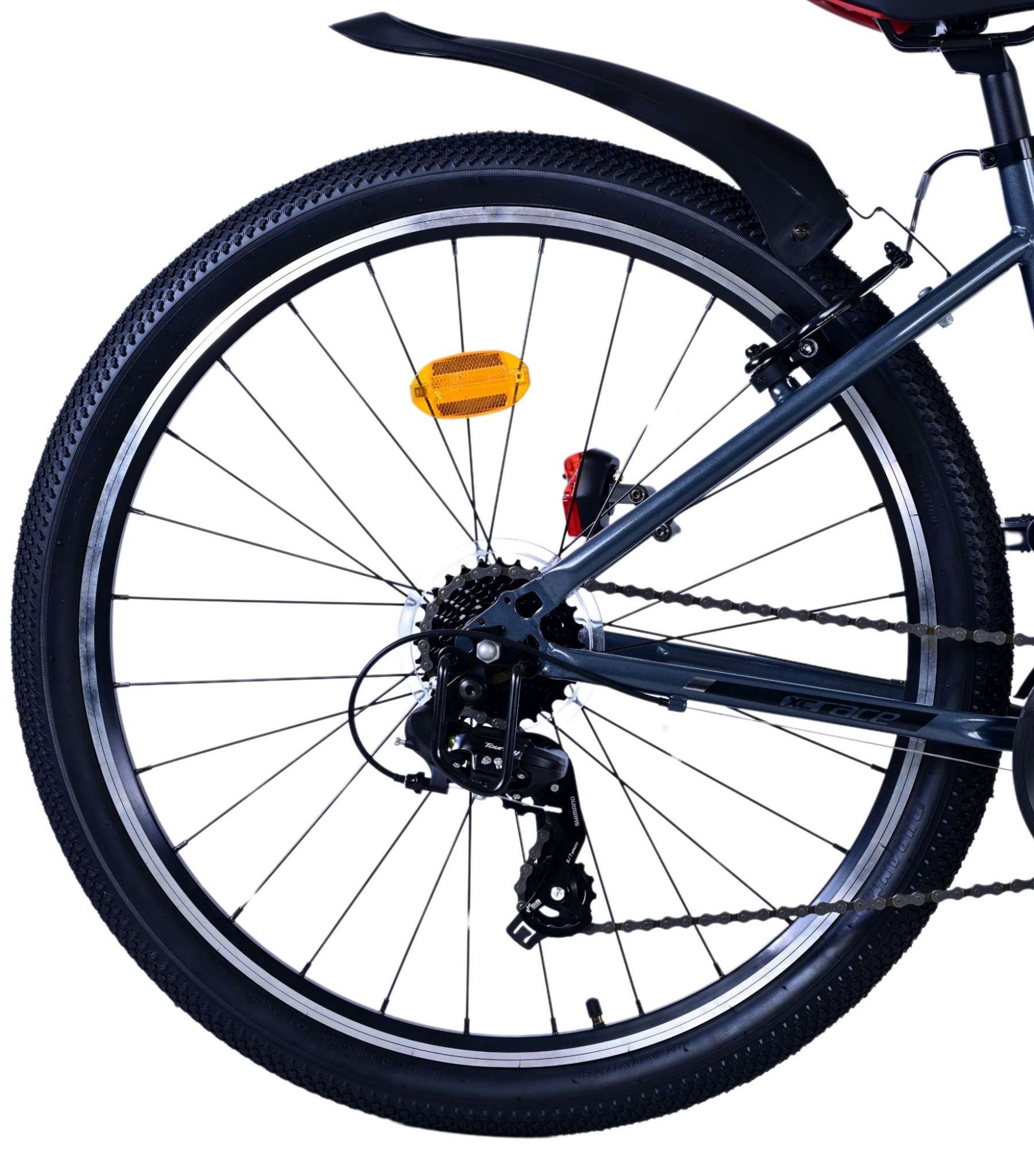 Volare XC Race Kinderfahrrad - 26 Zoll - 21 Gang - Rot/Grau