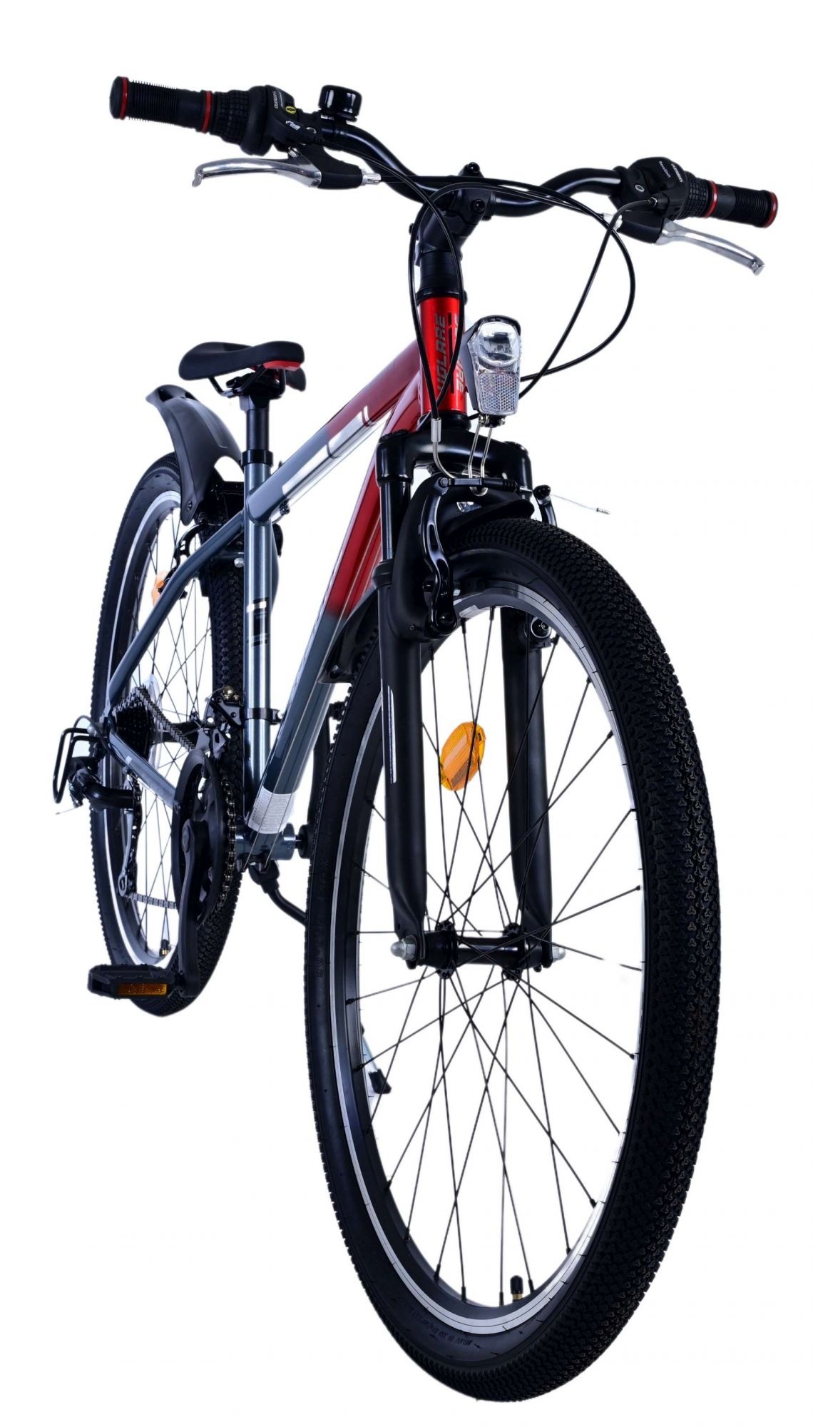 Volare XC Race Kinderfahrrad - 26 Zoll - 21 Gang - Rot/Grau