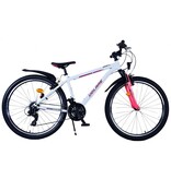 Volare XC Race Kinderfahrrad - 26 Zoll - 21 Gang - Weiß Pink