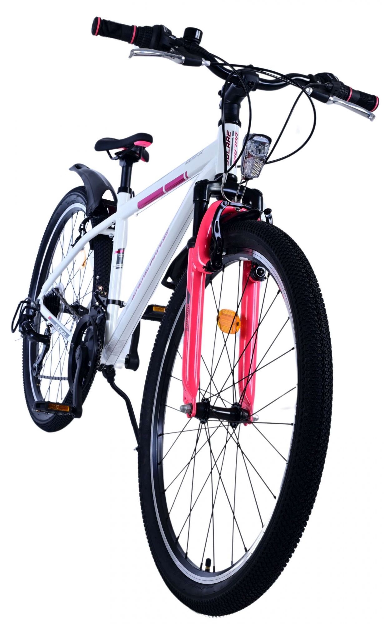 Volare XC Race Kinderfahrrad - 26 Zoll - 21 Gang - Weiß Pink