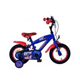 Sonic Prime Kinderfahrrad - Jungen - 12 Zoll - Blau Rot - Zweihandbremsen