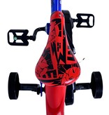 Sonic Prime Kinderfahrrad - Jungen - 12 Zoll - Blau Rot - Zweihandbremsen