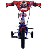 Sonic Prime Kinderfahrrad - Jungen - 12 Zoll - Blau Rot - Zweihandbremsen