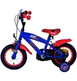 Sonic Prime Kinderfahrrad - Jungen - 12 Zoll - Blau Rot - Zweihandbremsen
