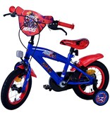 Sonic Prime Kinderfahrrad - Jungen - 12 Zoll - Blau Rot - Zweihandbremsen
