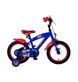 Sonic Prime Kinderfahrrad - Jungen - 14 Zoll - Blau Rot