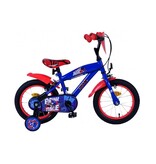Sonic Prime Kinderfahrrad - Jungen - 14 Zoll - Blau Rot - Zweihandbremsen