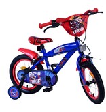 Sonic Prime Children's bike - Boys - 14 inch - Blue Red - Two hand brakes