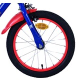 Sonic Prime Kinderfahrrad - Jungen - 16 Zoll - Blau Rot