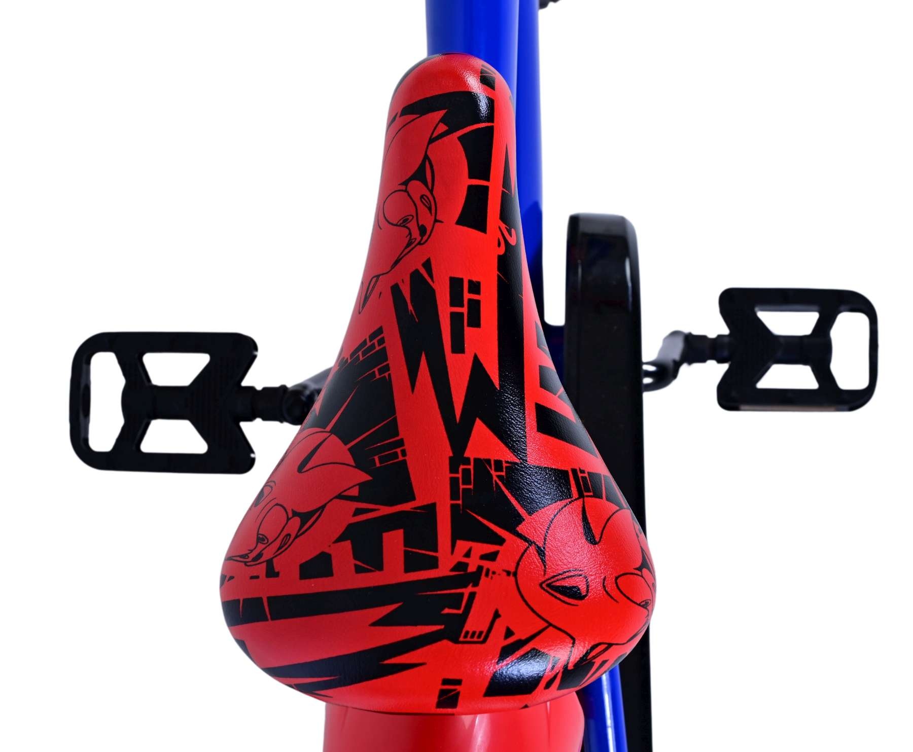 Sonic Prime Kinderfahrrad - Jungen - 16 Zoll - Blau Rot