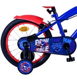 Sonic Prime Kinderfahrrad - Jungen - 16 Zoll - Blau Rot - Zweihandbremsen