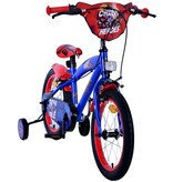 Sonic Prime Kinderfahrrad - Jungen - 16 Zoll - Blau Rot - Zweihandbremsen
