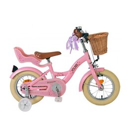 Volare Blossom Kinderfahrrad - Mädchen - 12 Zoll - Rosa