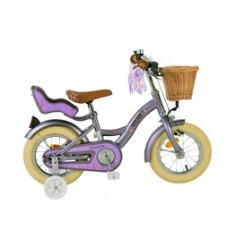 Volare Blossom Kinderfahrrad - Mädchen - 12 Zoll - Lila