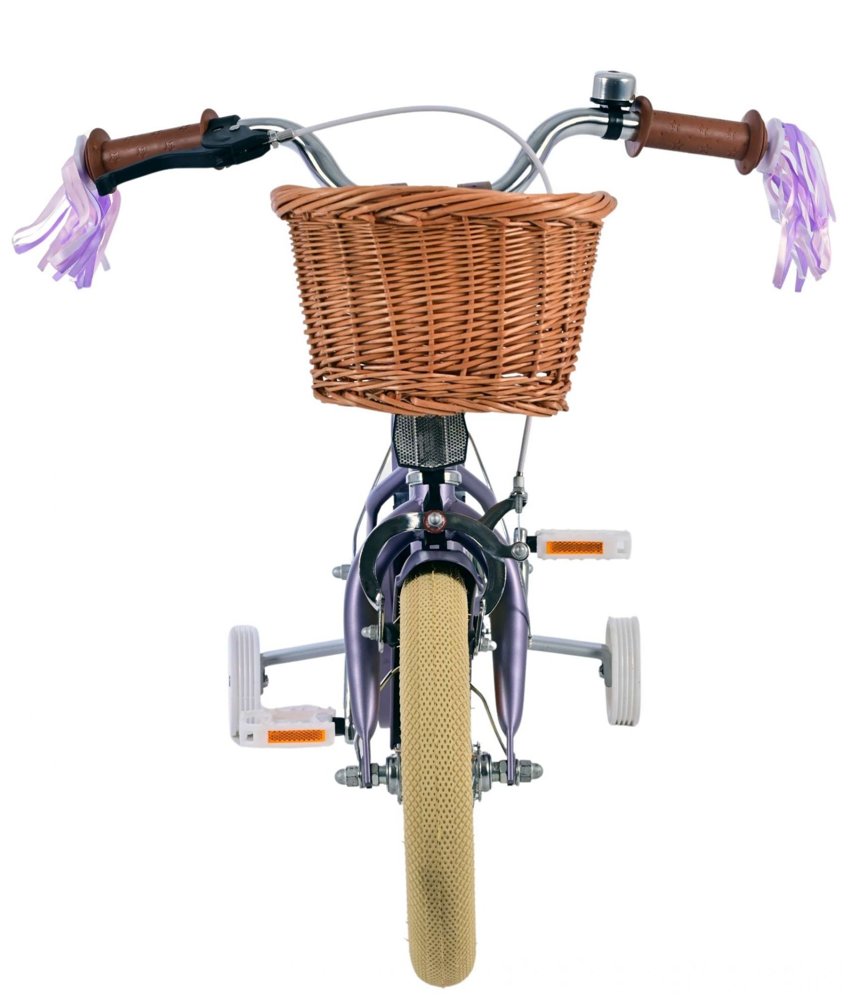 Volare Blossom Kinderfahrrad - Mädchen - 12 Zoll - Lila