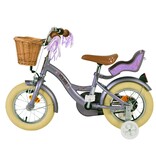Volare Blossom Kinderfahrrad - Mädchen - 12 Zoll - Lila