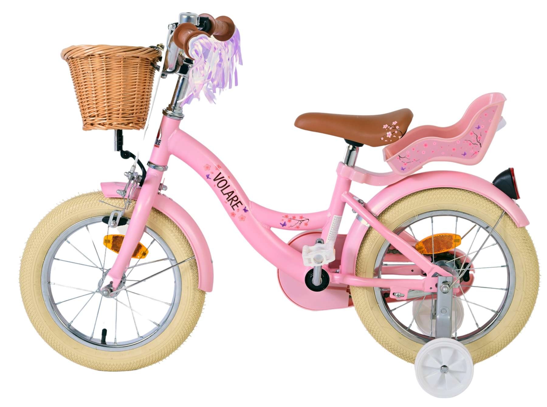 Volare Blossom Children's bike - Girls - 14 inch - Pink