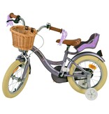 Volare Blossom Kinderfahrrad - Mädchen - 14 Zoll - Lila