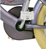 Volare Blossom Children's bike - Girls - 14 inch - Purple - Two Hand Brakes