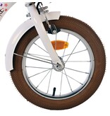 Volare Blossom Kinderfahrrad - Mädchen - 14 Zoll - Weiß