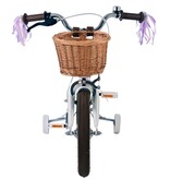Volare Blossom Kinderfahrrad - Mädchen - 14 Zoll - Weiß