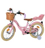 Volare Blossom Kinderfahrrad - Mädchen - 16 Zoll - Rosa - Zweihandbremsen