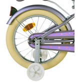 Volare Blossom Kinderfahrrad - Mädchen - 16 Zoll - Lila