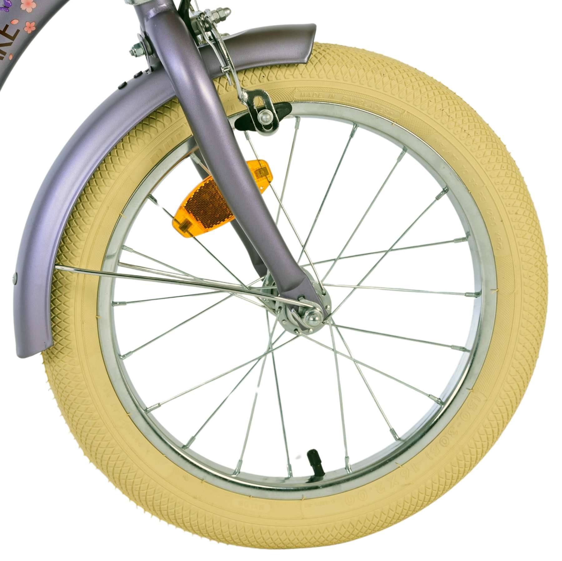 Volare Blossom Children's bike - Girls - 16 inch - Purple
