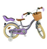 Volare Blossom Kinderfahrrad - Mädchen - 16 Zoll - Lila