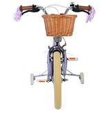 Volare Blossom Kinderfahrrad - Mädchen - 16 Zoll - Lila - Zweihandbremsen
