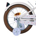 Volare Blossom Kinderfahrrad - Mädchen - 16 Zoll - Weiß