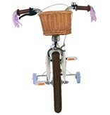 Volare Blossom Kinderfahrrad - Mädchen - 16 Zoll - Weiß