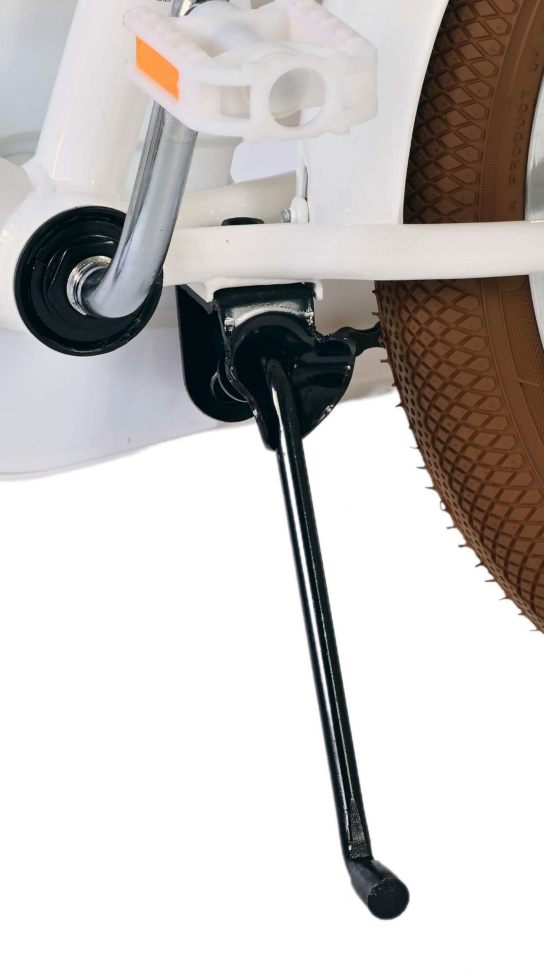 Volare Blossom Kinderfahrrad - Mädchen - 16 Zoll - Weiß