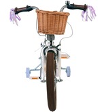 Volare Blossom Kinderfiets - Meisjes - 16 inch - Wit - Twee Handremmen