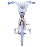 Disney Stitch Kinderfahrrad - Mädchen - 16 Zoll - Creme Koralle Blau - Zweihandbremsen