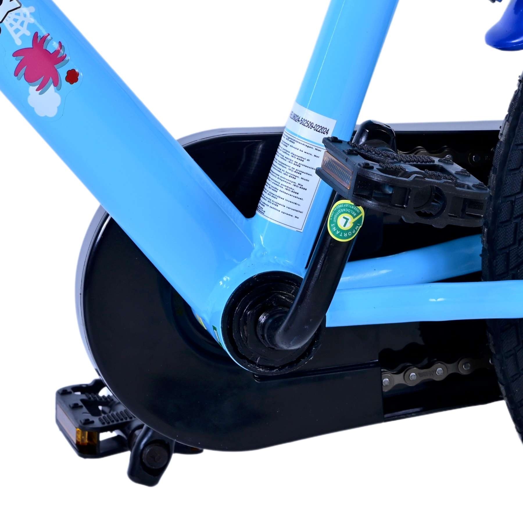 Spidey Kinderfahrrad - Jungen - 16 Zoll - Blau - Zweihandbremsen
