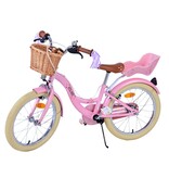 Volare Blossom Kinderfahrrad - Mädchen - 18 Zoll - Rosa - Zwei Handbremsen