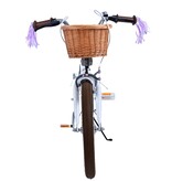 Volare Blossom Kinderfiets - Meisjes - 18 inch - Wit - Twee handremmen