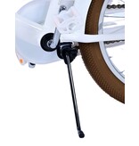 Volare Blossom Kinderfiets - Meisjes - 18 inch - Wit - Twee handremmen
