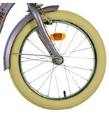 Volare Blossom Kinderfahrrad - Mädchen - 18 Zoll - Lila - Zweihandbremsen