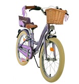 Volare Blossom Kinderfahrrad - Mädchen - 18 Zoll - Lila - Zweihandbremsen