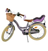 Volare Blossom Kinderfahrrad - Mädchen - 18 Zoll - Lila - Zweihandbremsen