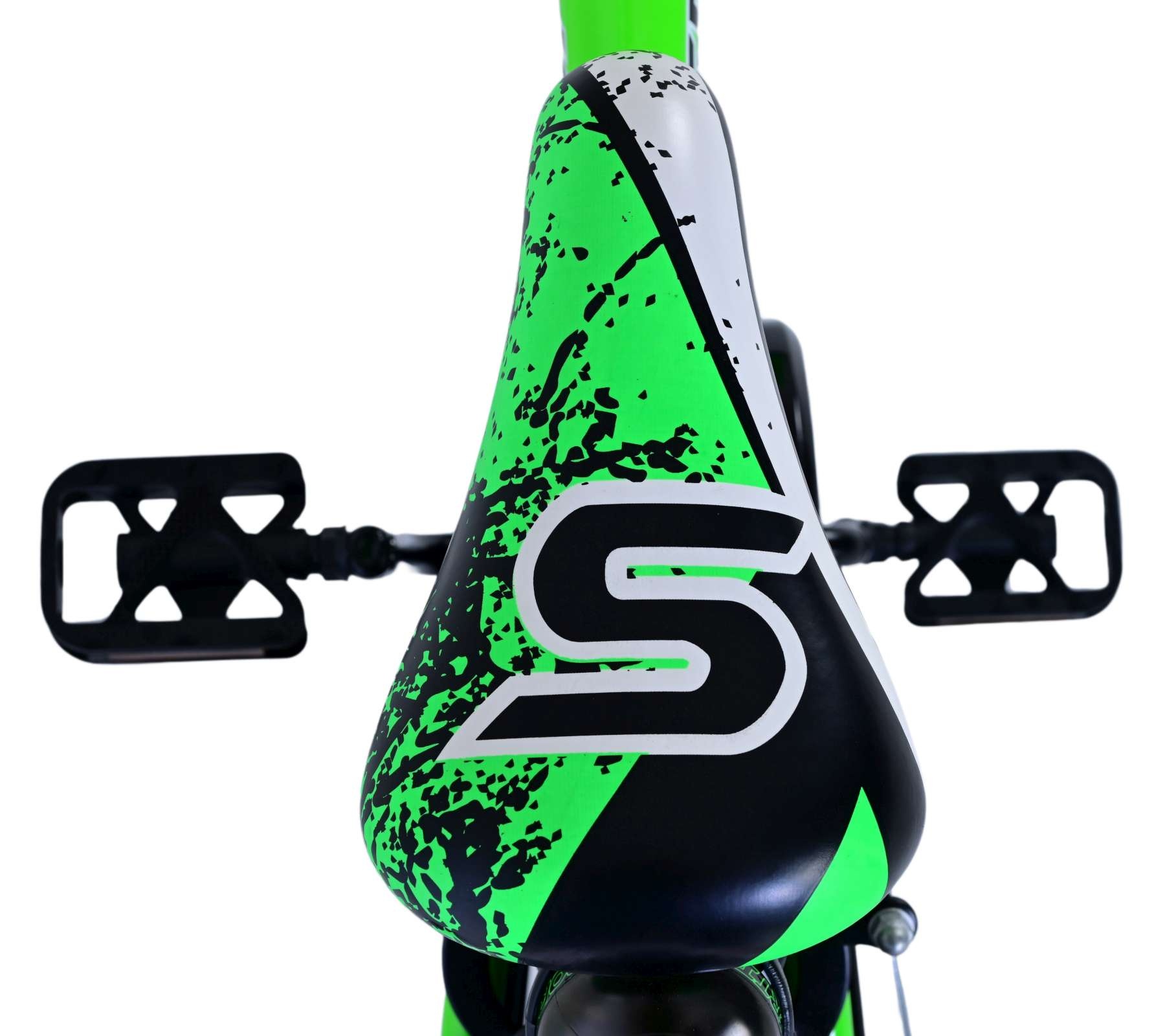 Volare Sportivo Kinderfahrrad - Jungen - 16 Zoll - Grün Schwarz - Zweihandbremsen