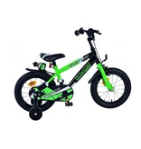 Volare Sportivo Kinderfahrrad - Jungen - 14 Zoll - Grün Schwarz