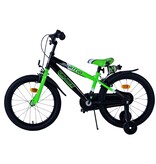 Volare Sportivo Kinderfahrrad - Jungen - 18 Zoll - Grün Schwarz - Zweihandbremsen