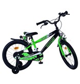 Volare Sportivo Kinderfahrrad - Jungen - 18 Zoll - Grün Schwarz - Zweihandbremsen