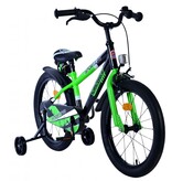 Volare Sportivo Kinderfahrrad - Jungen - 18 Zoll - Grün Schwarz