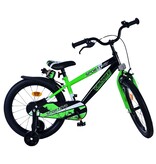 Volare Sportivo Kinderfahrrad - Jungen - 18 Zoll - Grün Schwarz